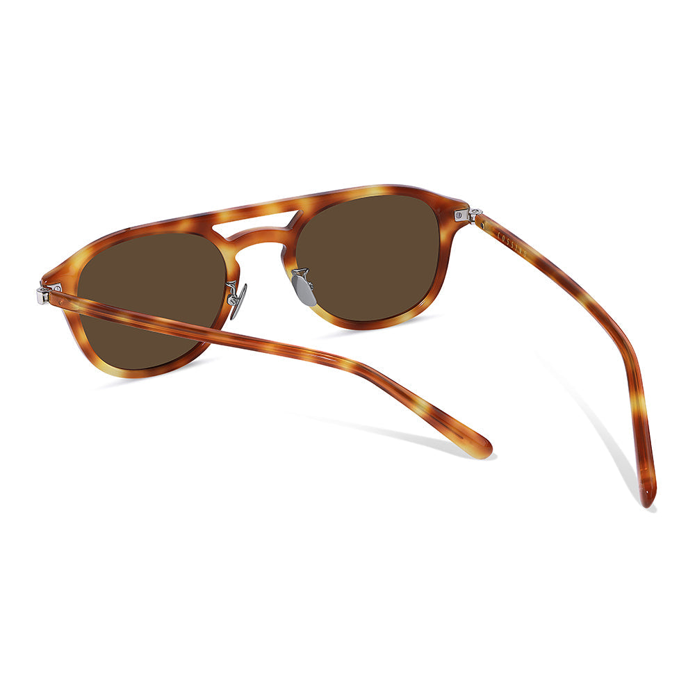 Coast 50mm Double Bridge Sunglasses | Tortoiseshell