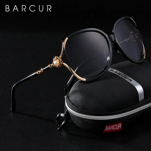 BARCUR Butterfly Polarized Sunglasses Women – UV400 Fashion
