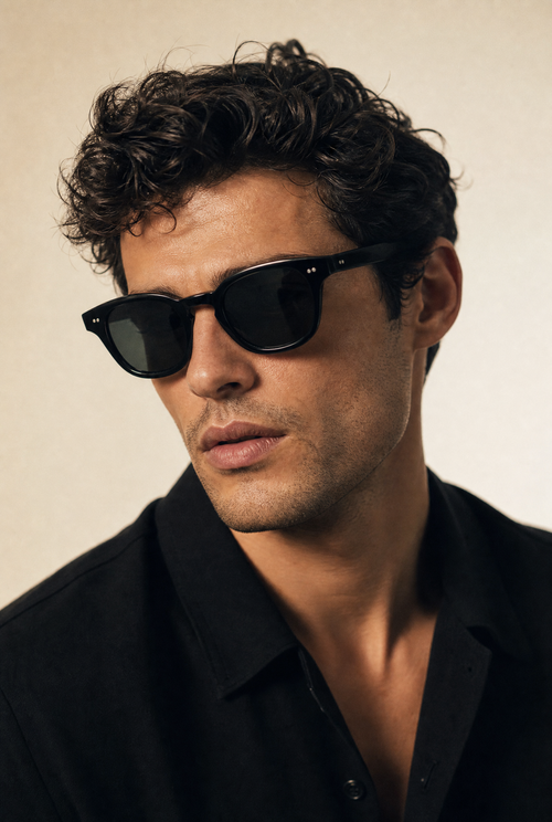 46mm Wayfarer Sunglasses – Classic Black