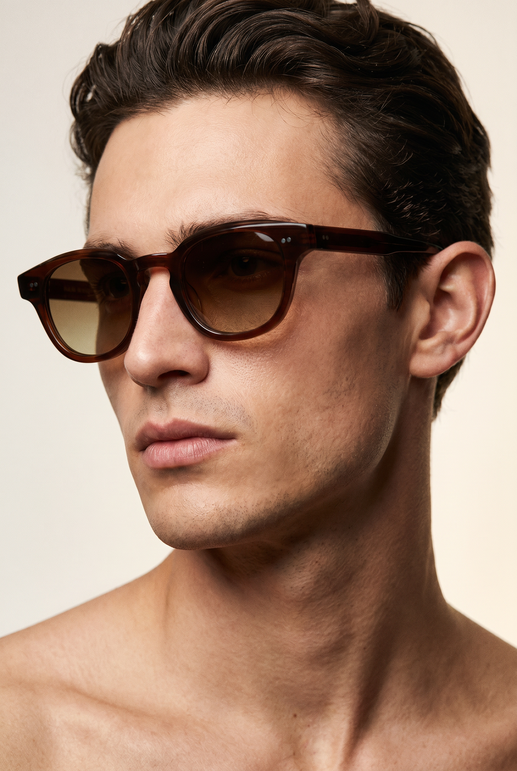 Jamie 46mm Wayfarer Sunglasses | Brown