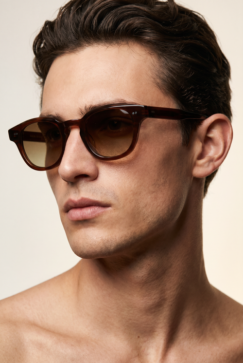 46mm Wayfarer Sunglasses – Warm Brown