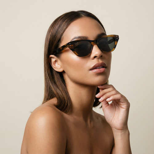 51mm Cat Eye Sunglasses – Tortoiseshell
