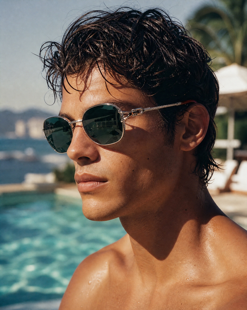 52mm Shield Sunglasses – Sea Green