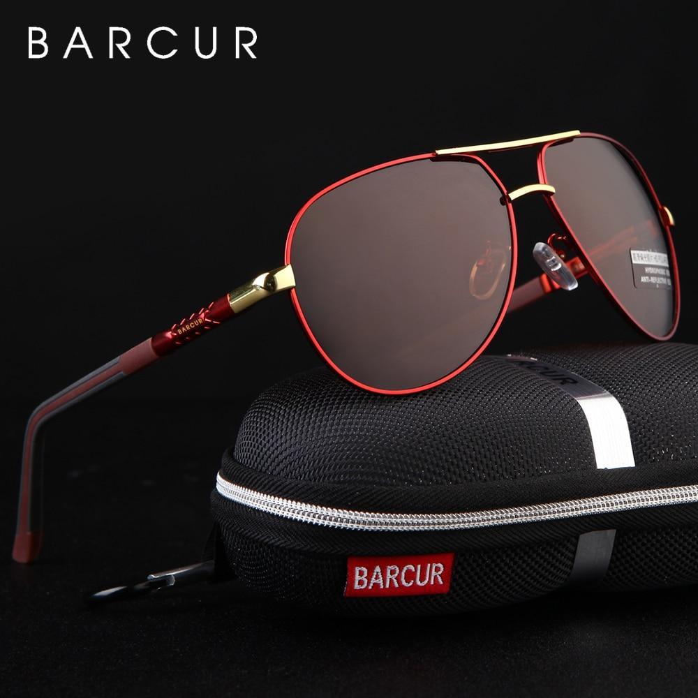 Aviator Polarized Sunglasses for Men – Aluminum Magnesium Frame