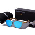 Luxury Cat Eye Bamboo Sunglasses – UV400 Unisex