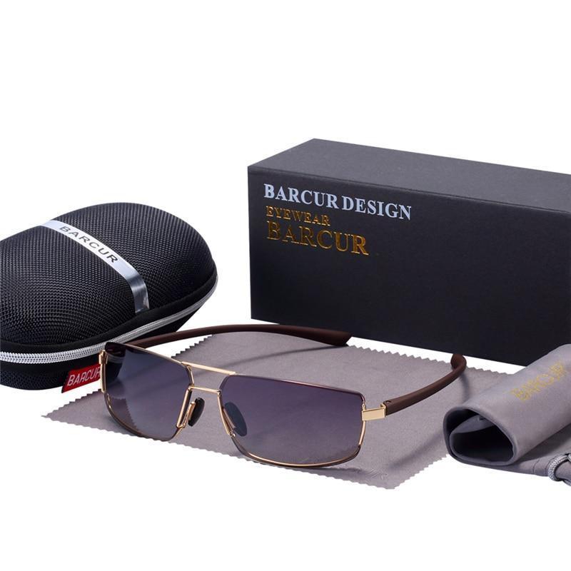 Luxury Square Driving Sunglasses UV400 for Men