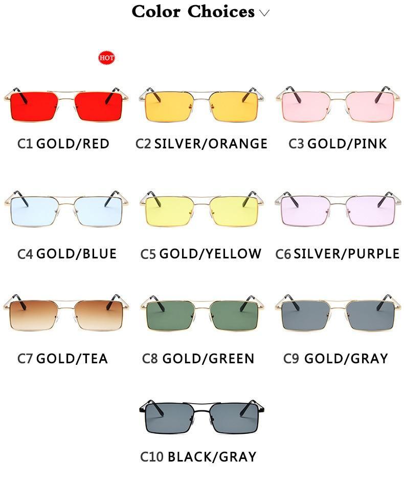 Retro Steampunk Sunglasses for Women – Metal UV400