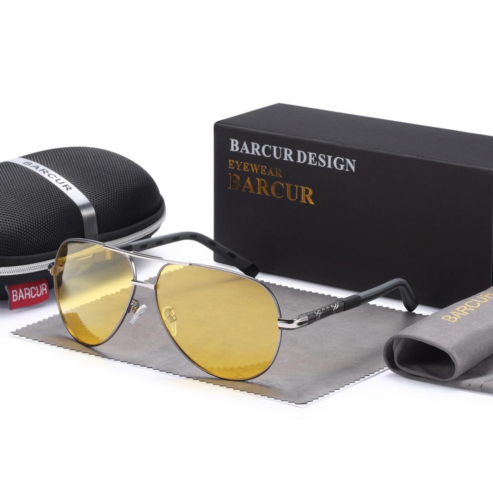 Aviator Polarized Sunglasses for Men – Aluminum Magnesium Frame