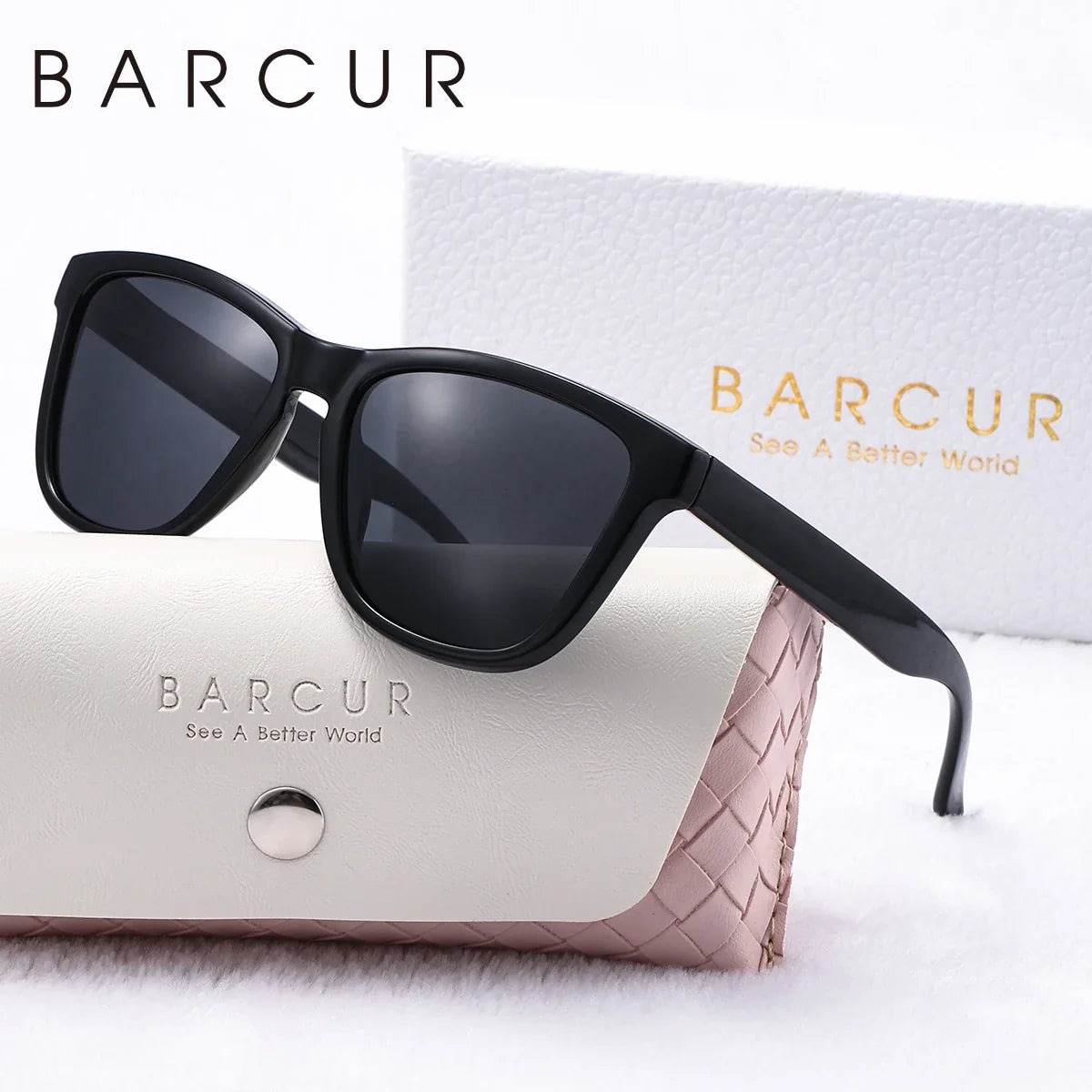 BARCUR Oval Polarized Sunglasses for Women – UV400
