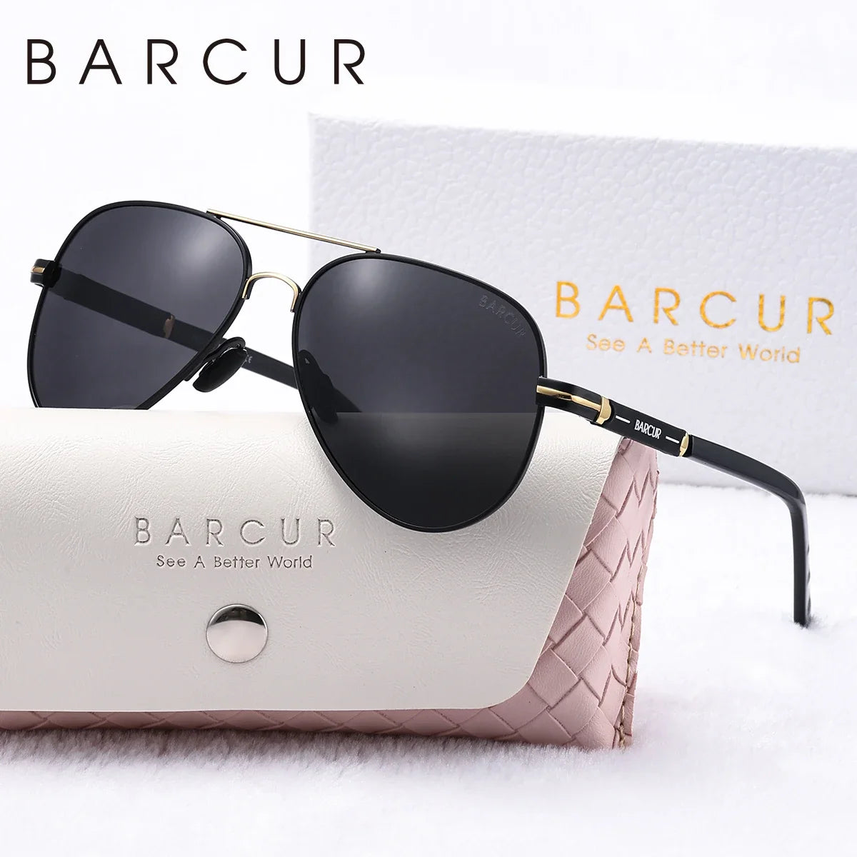 BARCUR Oversize Polarized Sunglasses for Women – UV400