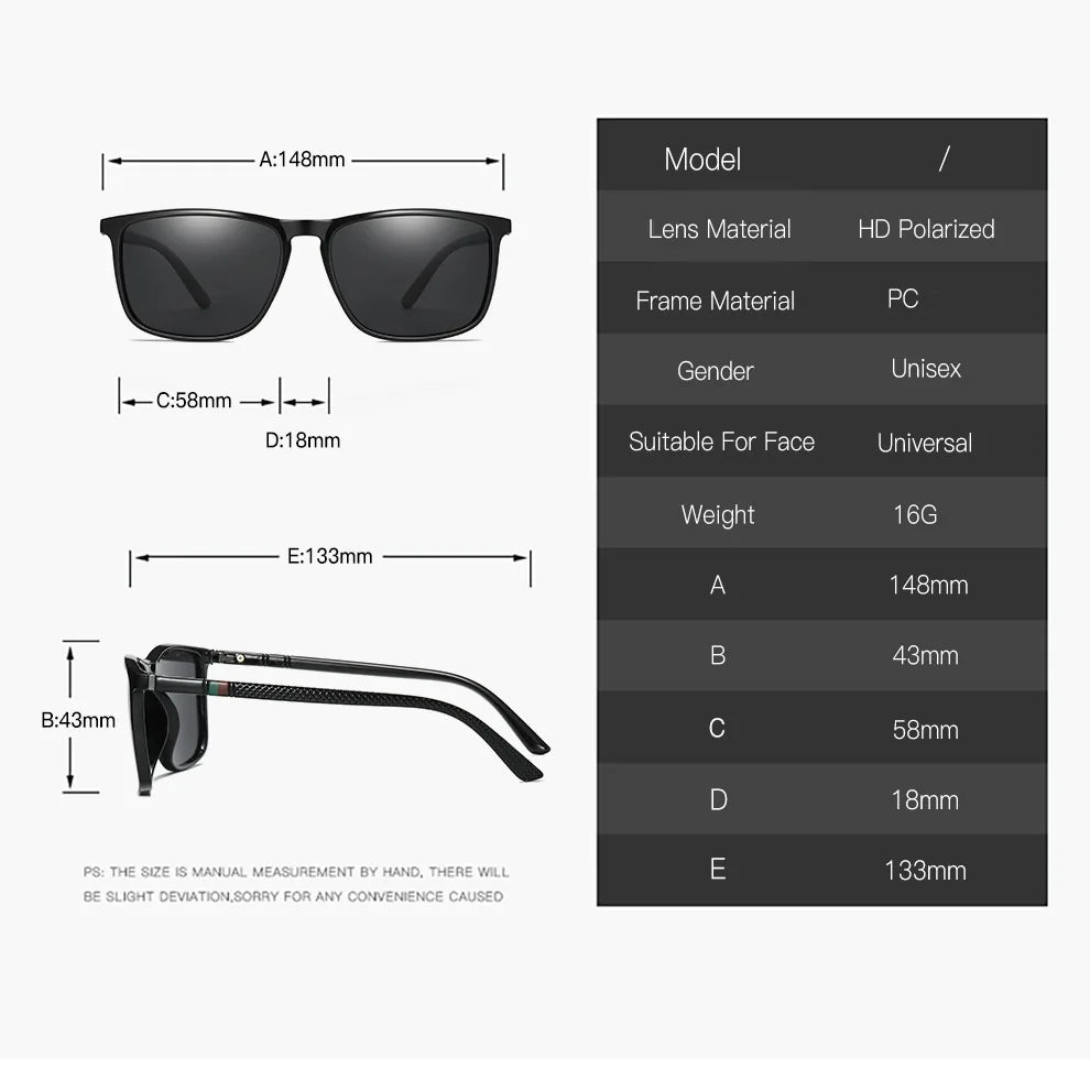 Polarking Polarized Driving Sunglasses for Men – UV400