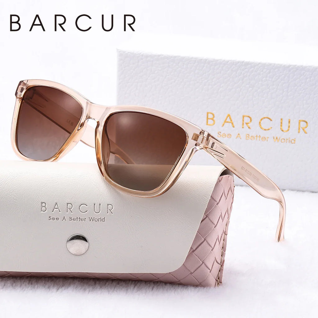 BARCUR Oval Polarized Sunglasses for Women – UV400