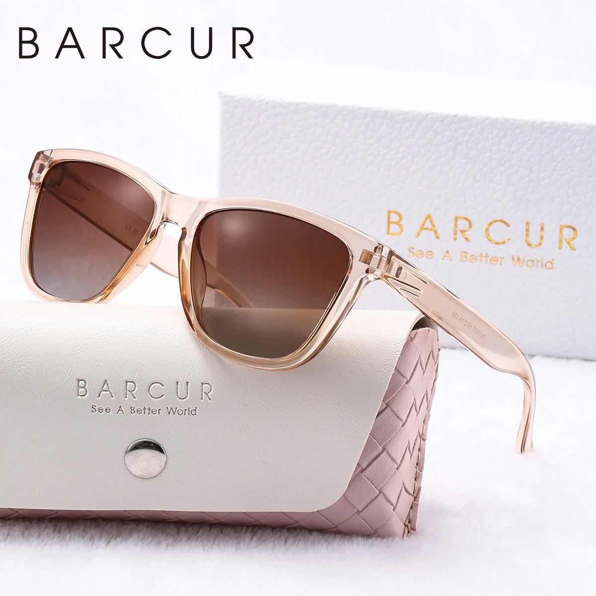 BARCUR Oval Polarized Sunglasses for Women – UV400