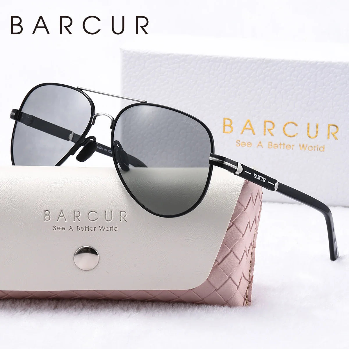 BARCUR Oversize Polarized Sunglasses for Women – UV400