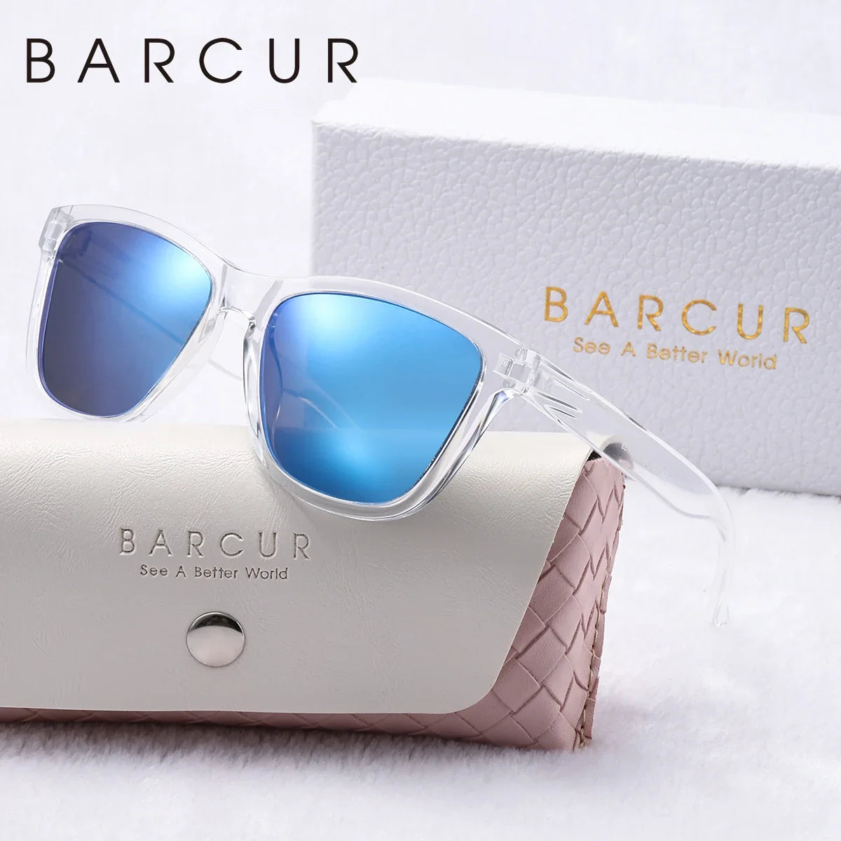 BARCUR Oval Polarized Sunglasses for Women – UV400