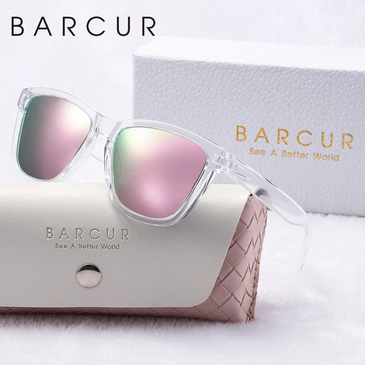 BARCUR Oval Polarized Sunglasses for Women – UV400