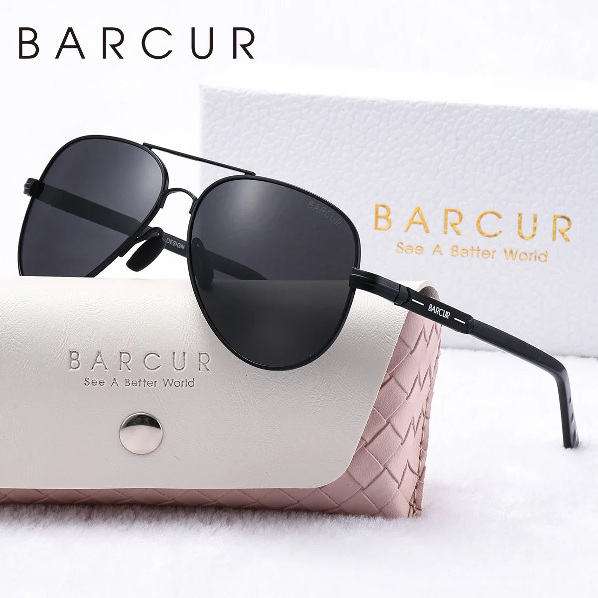 BARCUR Oversize Polarized Sunglasses for Women – UV400