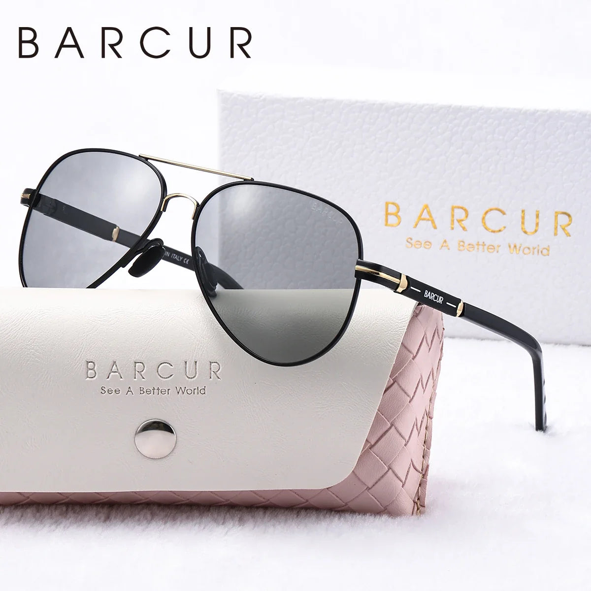 BARCUR Oversize Polarized Sunglasses for Women – UV400
