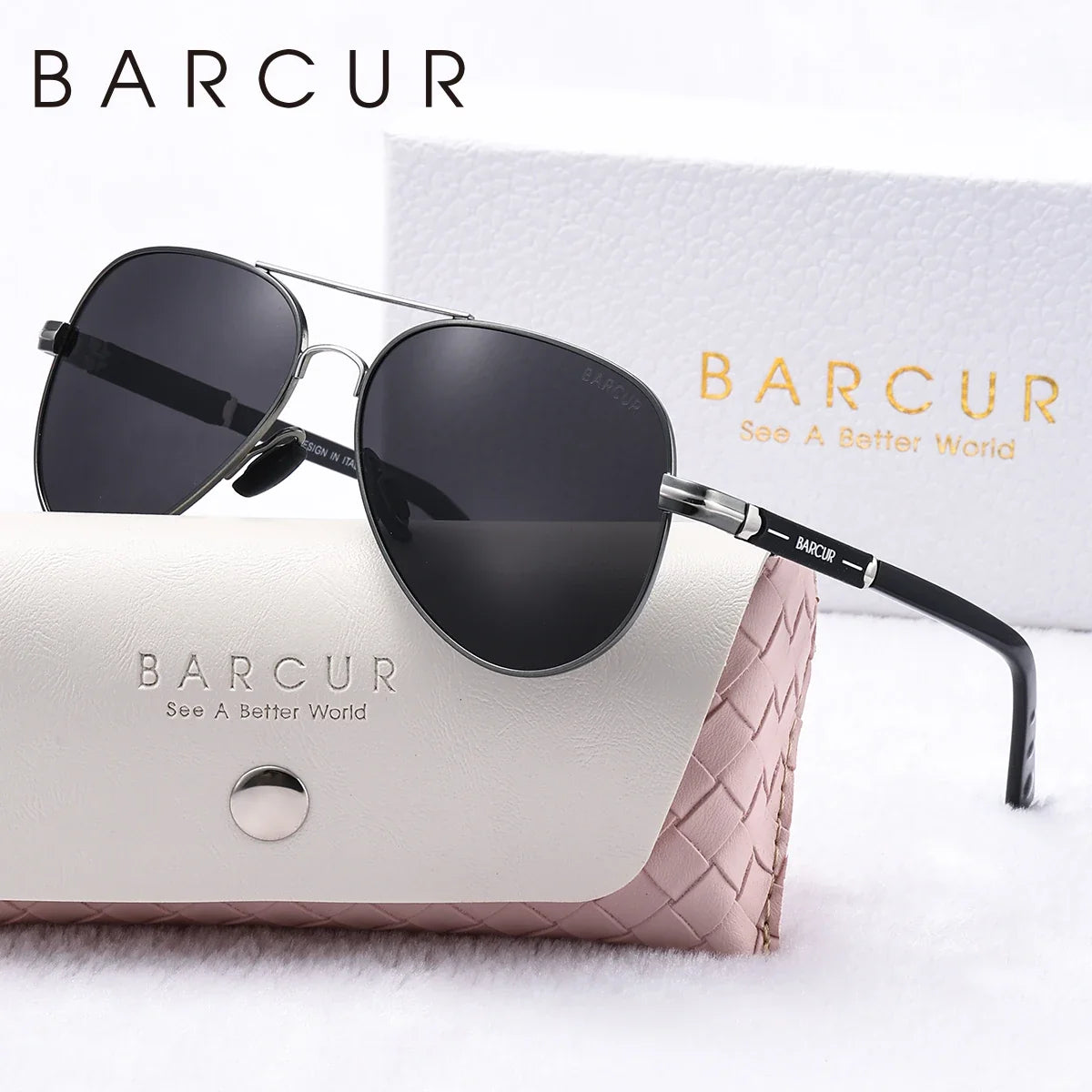 BARCUR Oversize Polarized Sunglasses for Women – UV400