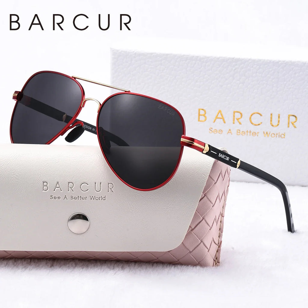 BARCUR Oversize Polarized Sunglasses for Women – UV400
