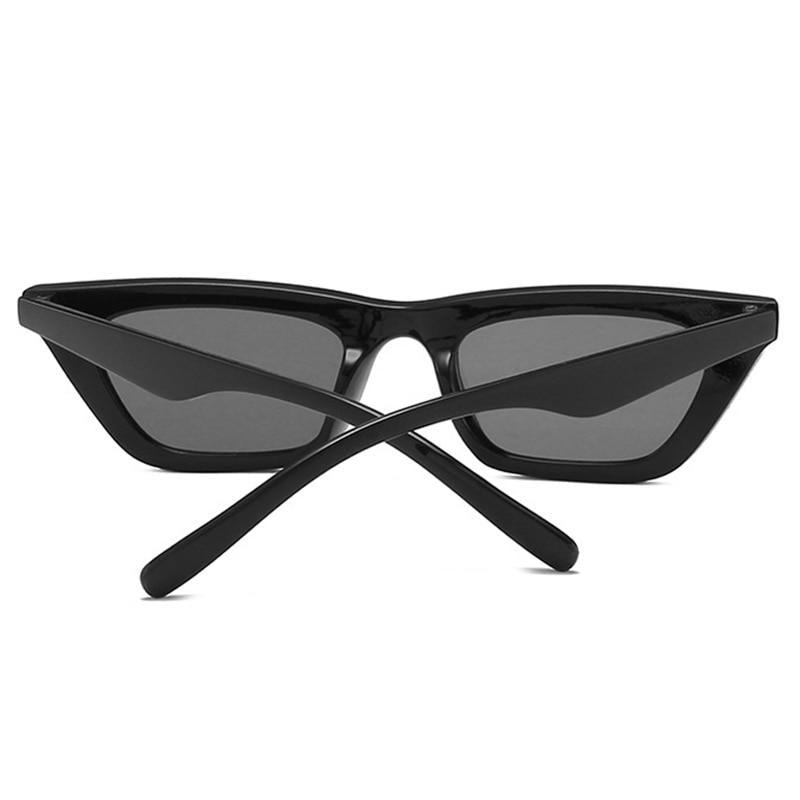 Retro Cat Eye Rectangle Sunglasses for Women