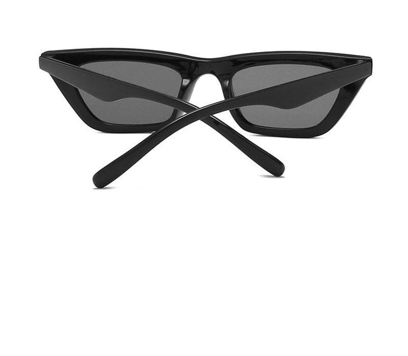 Retro Cat Eye Rectangle Sunglasses for Women