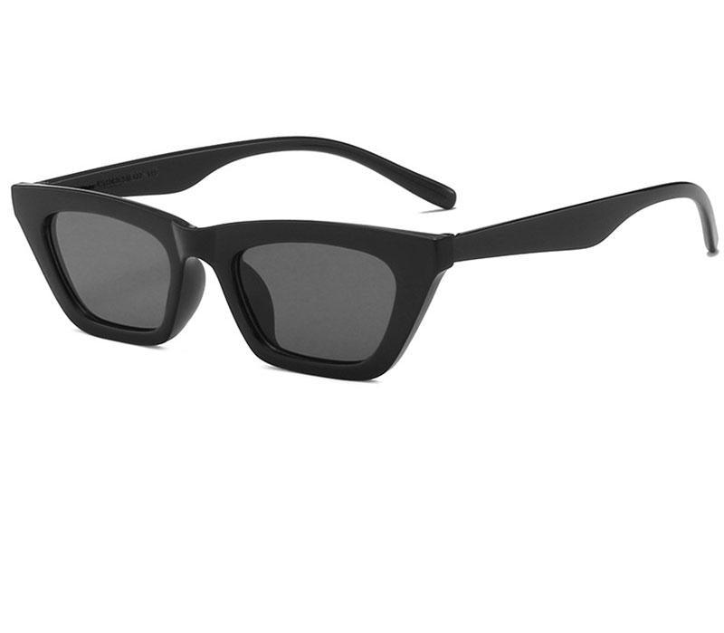 Retro Cat Eye Rectangle Sunglasses for Women
