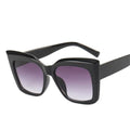 Oversized Cat Eye Sunglasses – Thick Frame UV400 Unisex