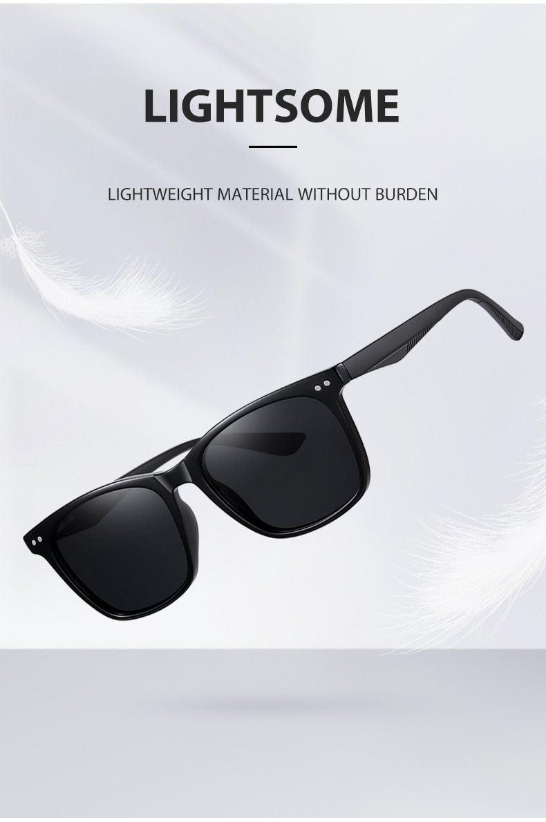 Vintage Square Polarized Sunglasses Unisex – UV400