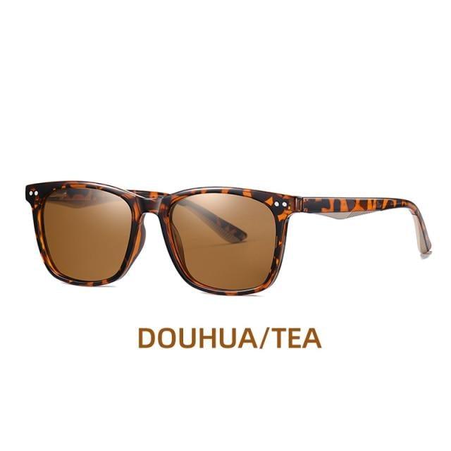 Vintage Square Polarized Sunglasses Unisex – UV400