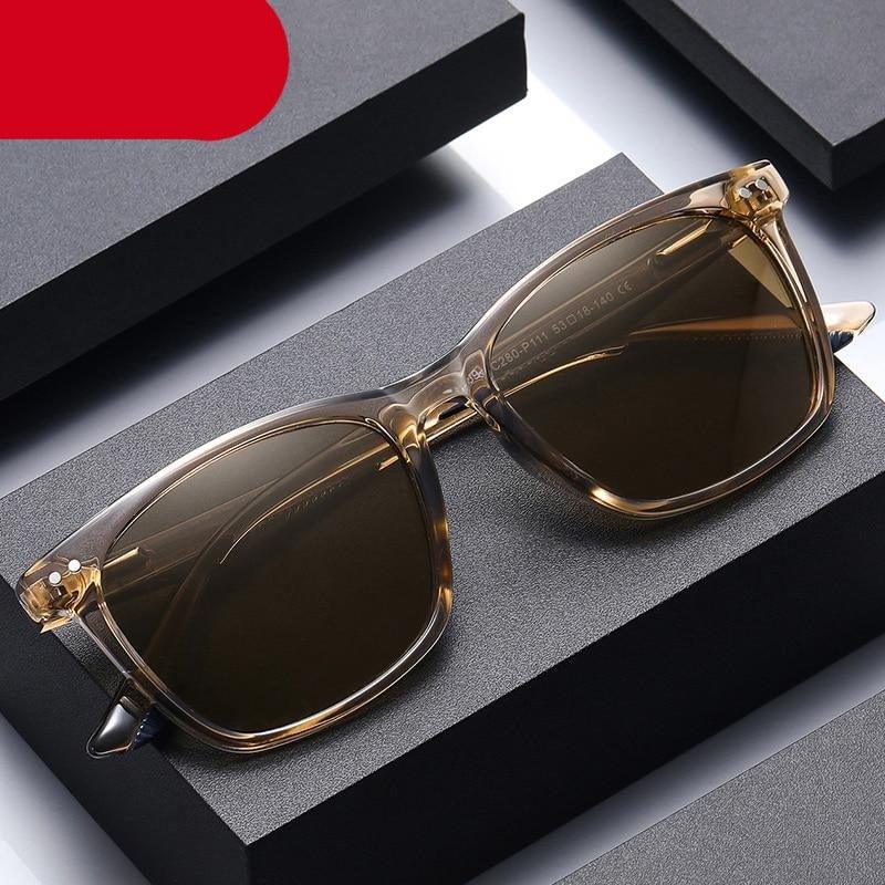 Vintage Square Polarized Sunglasses Unisex – UV400