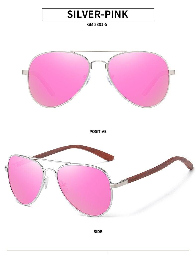 Classic Pilot Sunglasses for Men – Metal Frame UV400