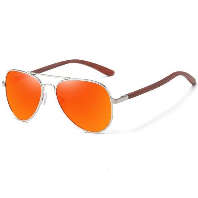 Classic Pilot Sunglasses for Men – Metal Frame UV400
