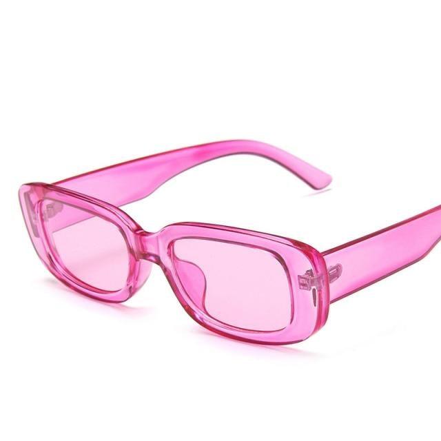 Cute Purple Oval Sunglasses – Lightweight Retro UV400 Women's