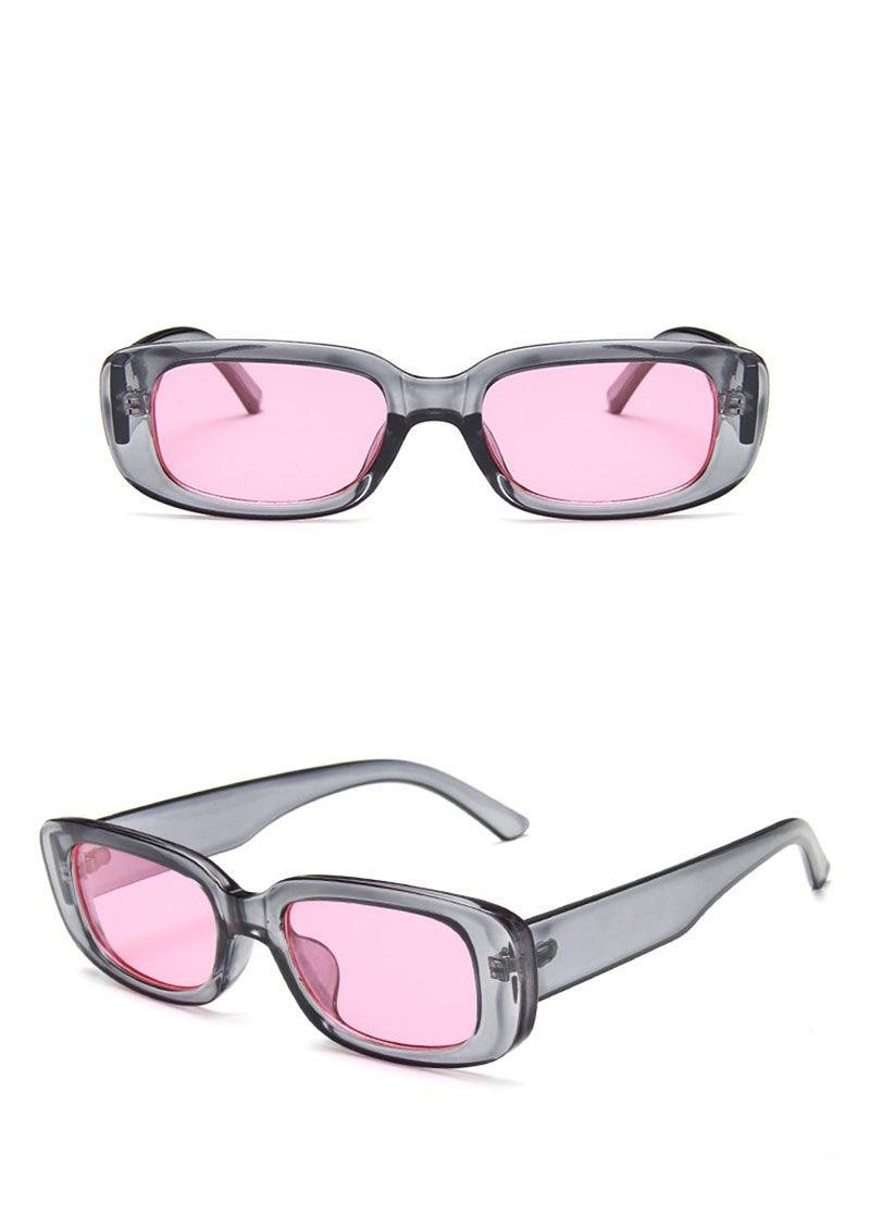 Cute Purple Oval Sunglasses – Lightweight Retro UV400 Women's