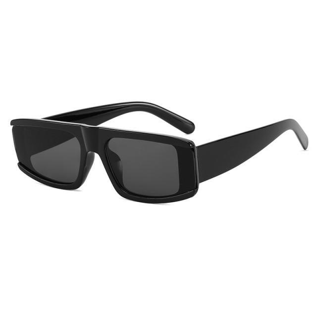 Vintage Rectangle Sunglasses for Women – Colorful Retro