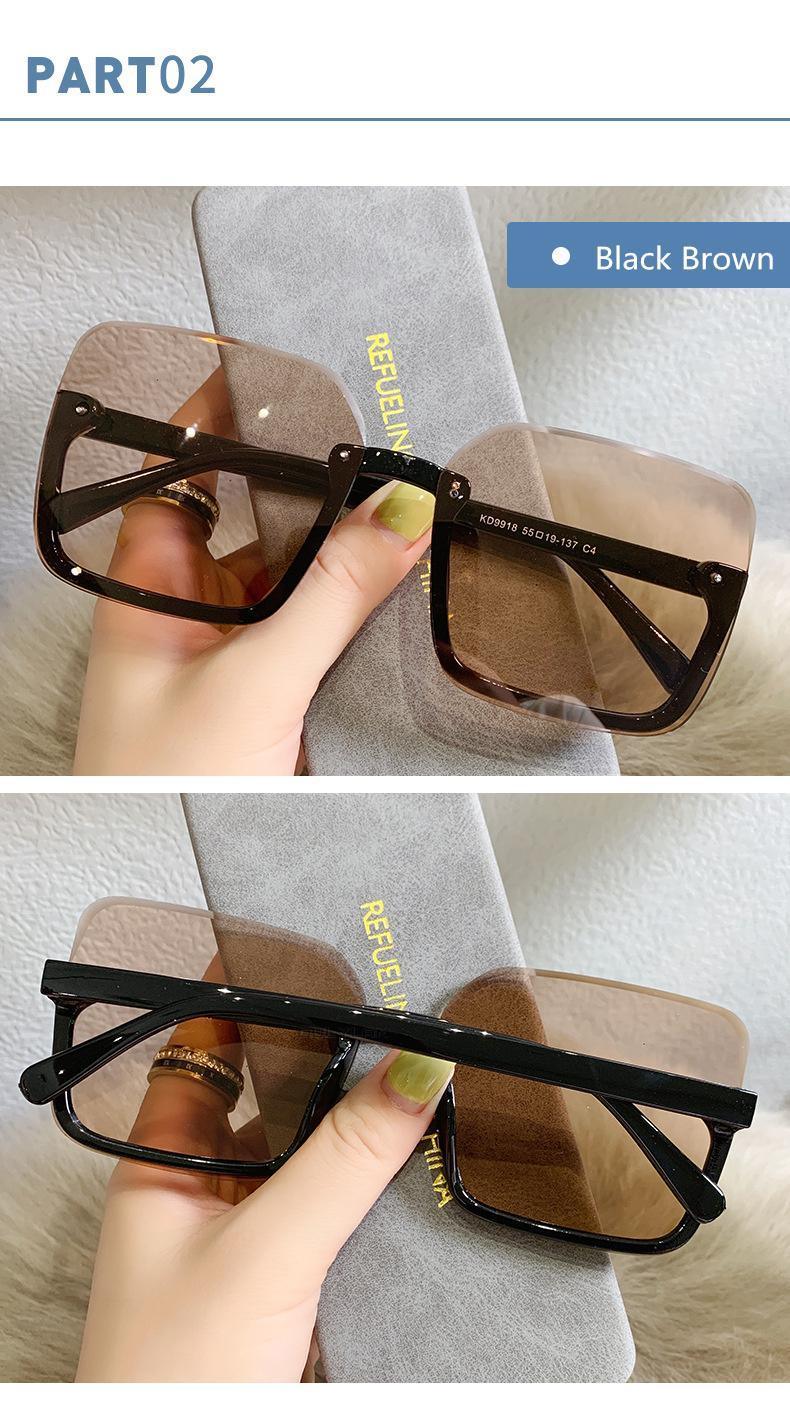 Oversized Square Sunglasses for Women – UV400 Fashion