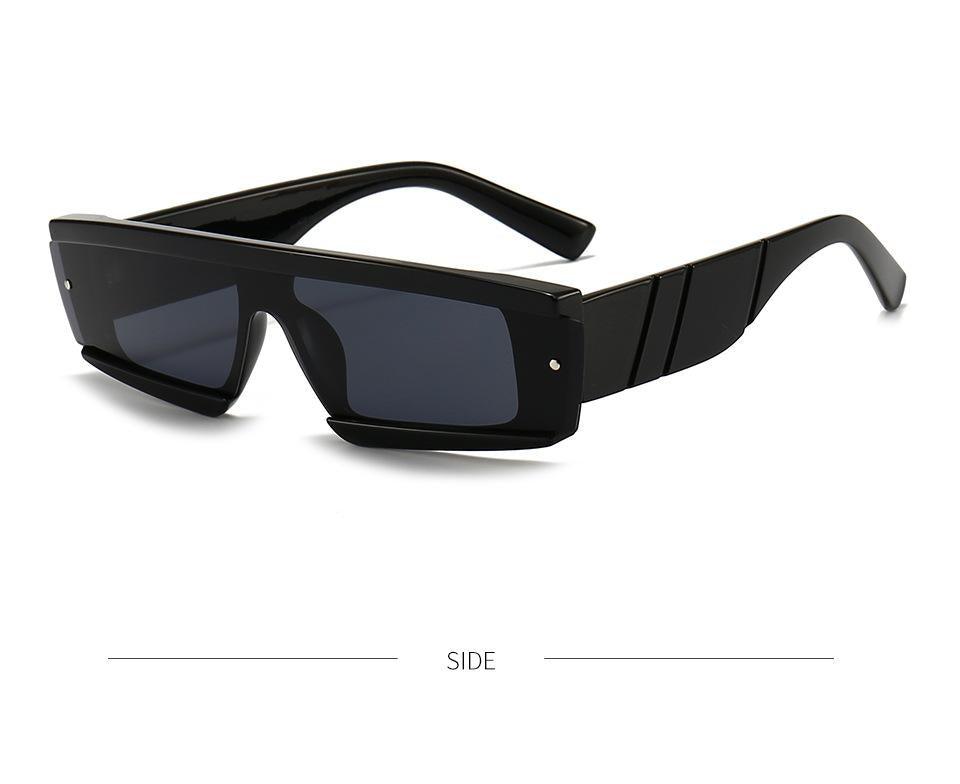 90s Chunky Rectangle Sunglasses – Square Frame Unisex Shades