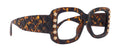 Tokyo, (Bling) Large Women Reading Glasses (Brown)  (SV , Line Bifocal, Sun Readers, No Line Bifocals Progressive)