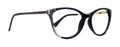 Cattitude Bling Reading Glasses 4 Women W Hematite N Clear Genuine European Crystals, 1.00 to 4.00 Magnifying Cat Eye  NY Fifth Avenue