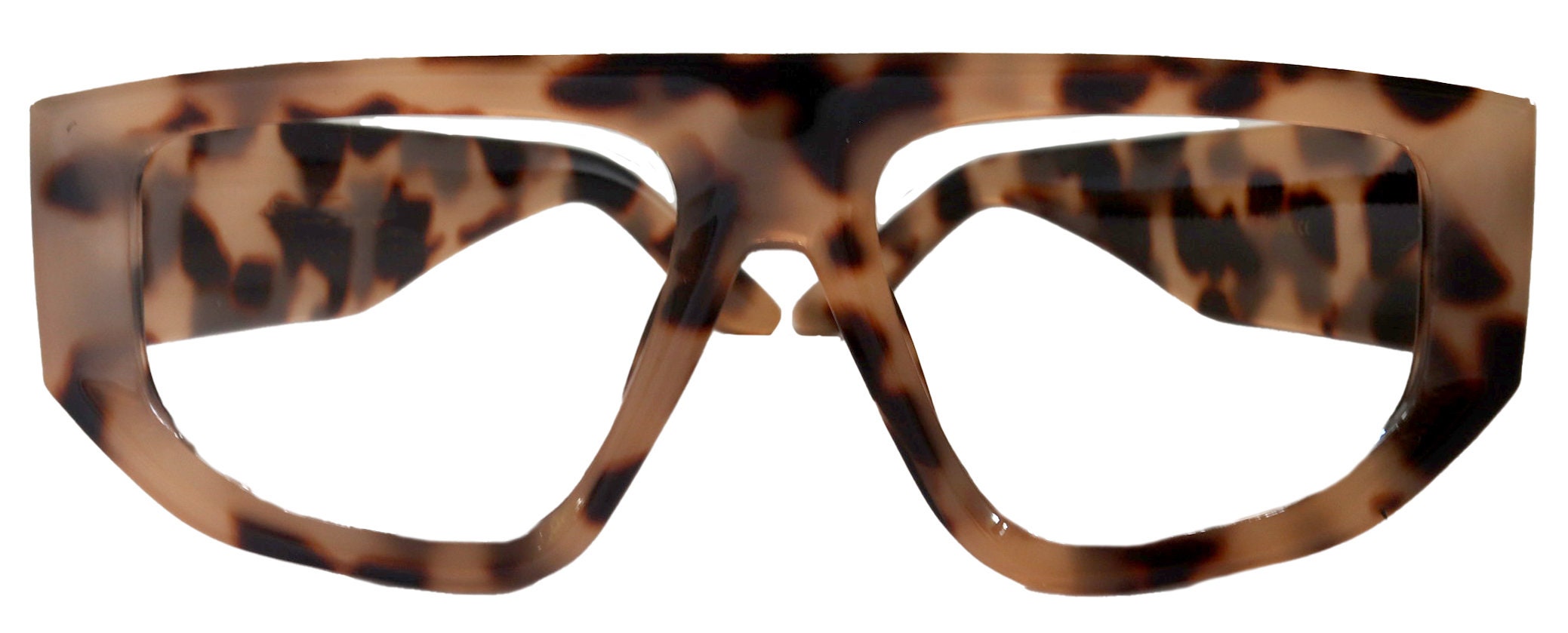 Goliath High End Bifocal or Non-Bifocal tortoiseshell Brown  Reading Glasses Square, Inspired by NY Fifth Avenue