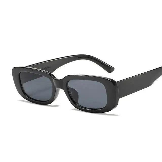 Retro Small Rectangle Sunglasses for Women