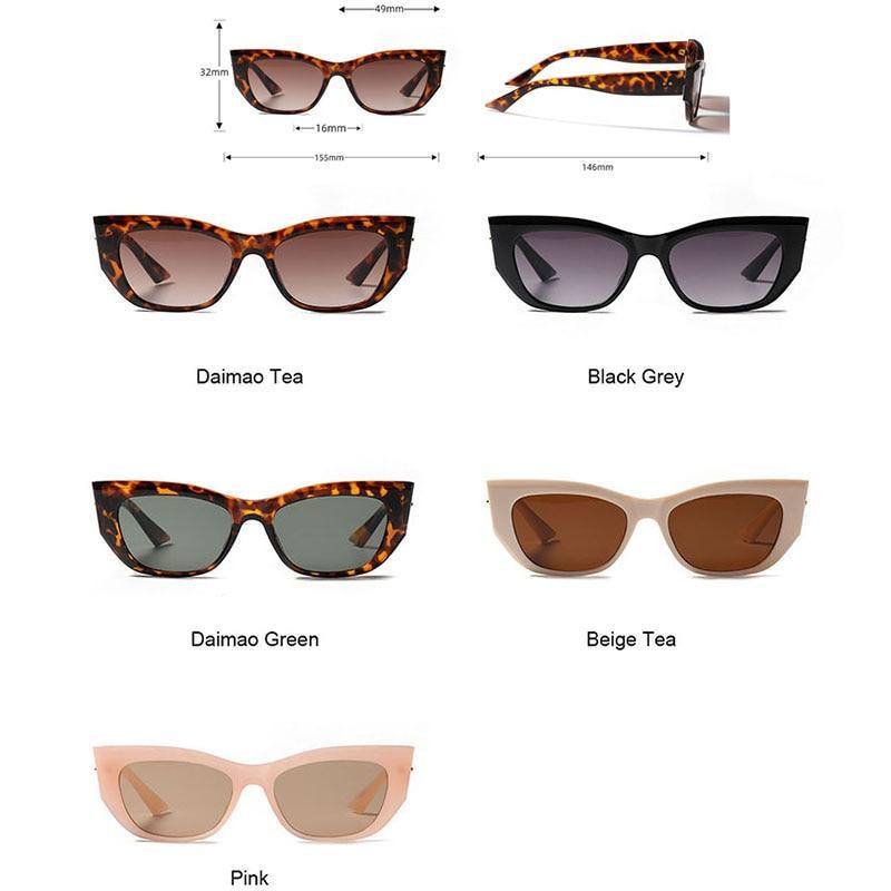 Luxury Cat Eye Sunglasses for Women – Pink UV400