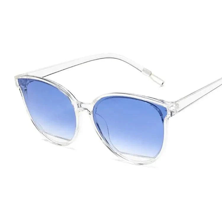 Modern Metal Mirror Sunglasses for Women – Vintage Style