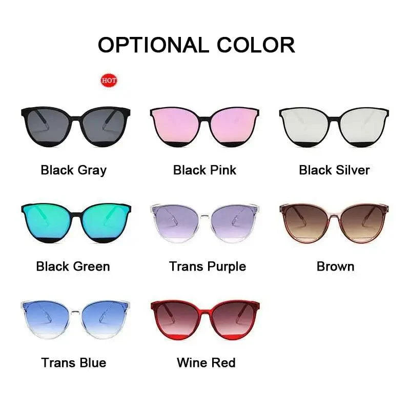 Modern Metal Mirror Sunglasses for Women – Vintage Style