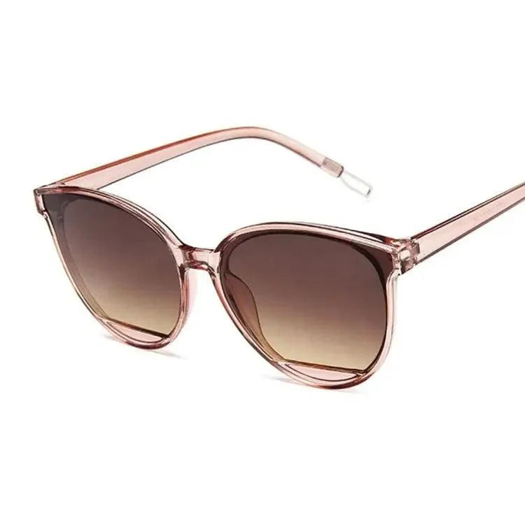 Modern Metal Mirror Sunglasses for Women – Vintage Style
