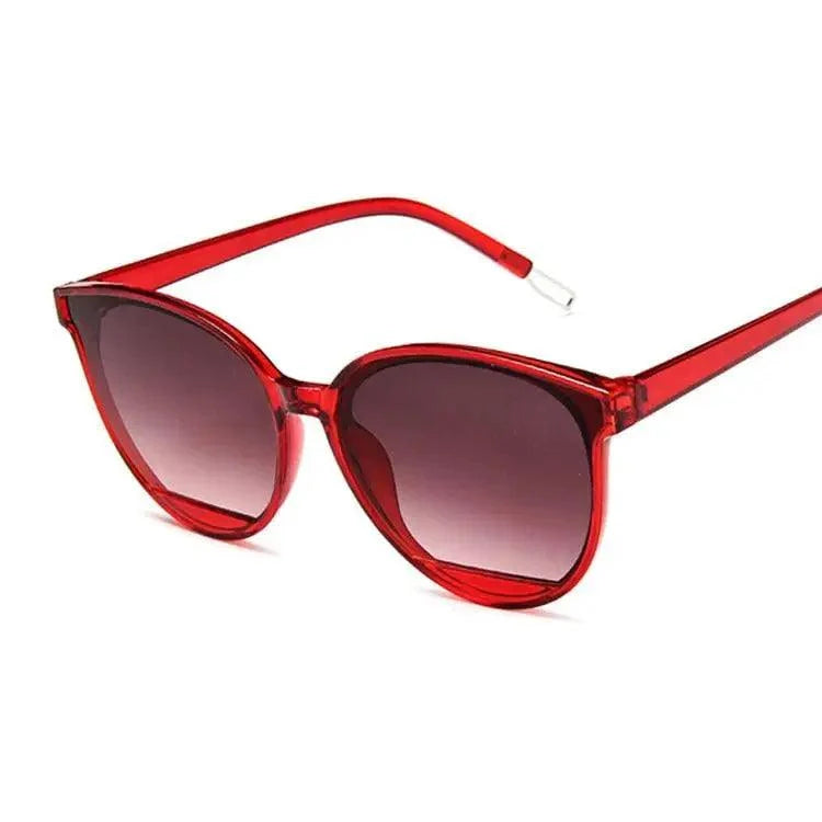 Modern Metal Mirror Sunglasses for Women – Vintage Style