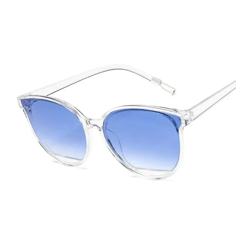 Modern Metal Mirror Sunglasses for Women – Vintage Style