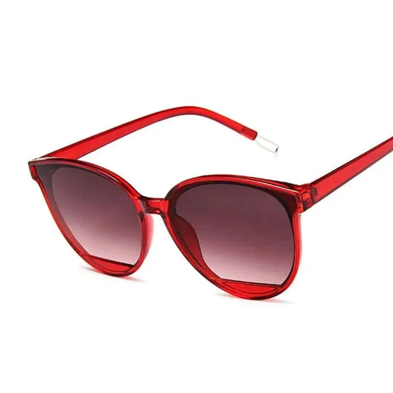 Modern Metal Mirror Sunglasses for Women – Vintage Style
