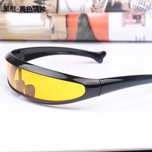 Retro Polarized Sports Sunglasses – Colorful Frame Vintage Unisex